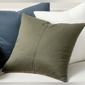 Pottery Barn Sunwashed Twill Pillow